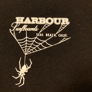 HARBOUR SURFBOADRS T SHIRT(GLOWS IN THE DARK)